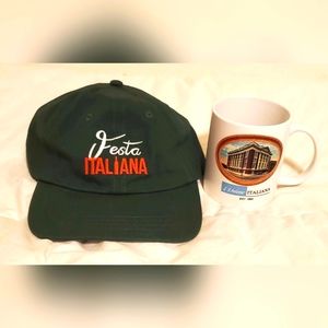 Brand New Hat and Mug Set : Italian Club of Tampa Bay, Festa Italian